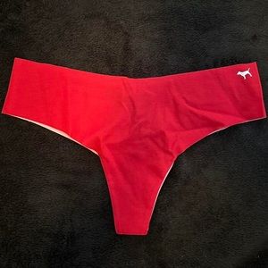 l pink victoria’s secret thong 
comfy cotton material